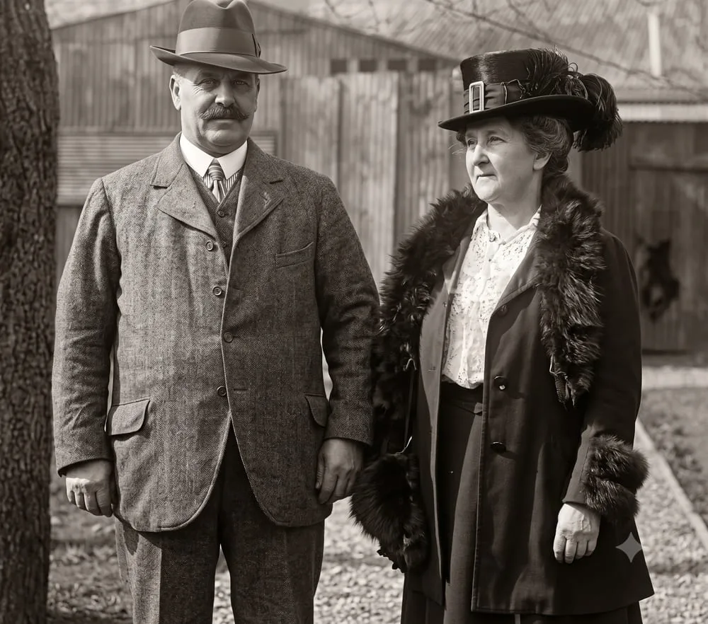 Charles Taylor White and Annie Sarah (Leedham) White, Arthur's parents